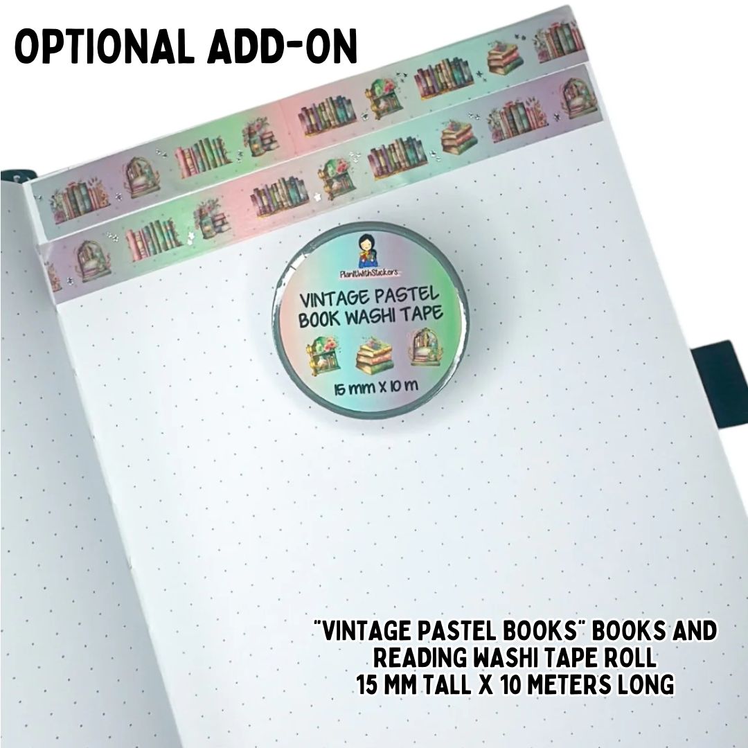 2026 Read With Allison Reading Challenge Prompt Sticker Set