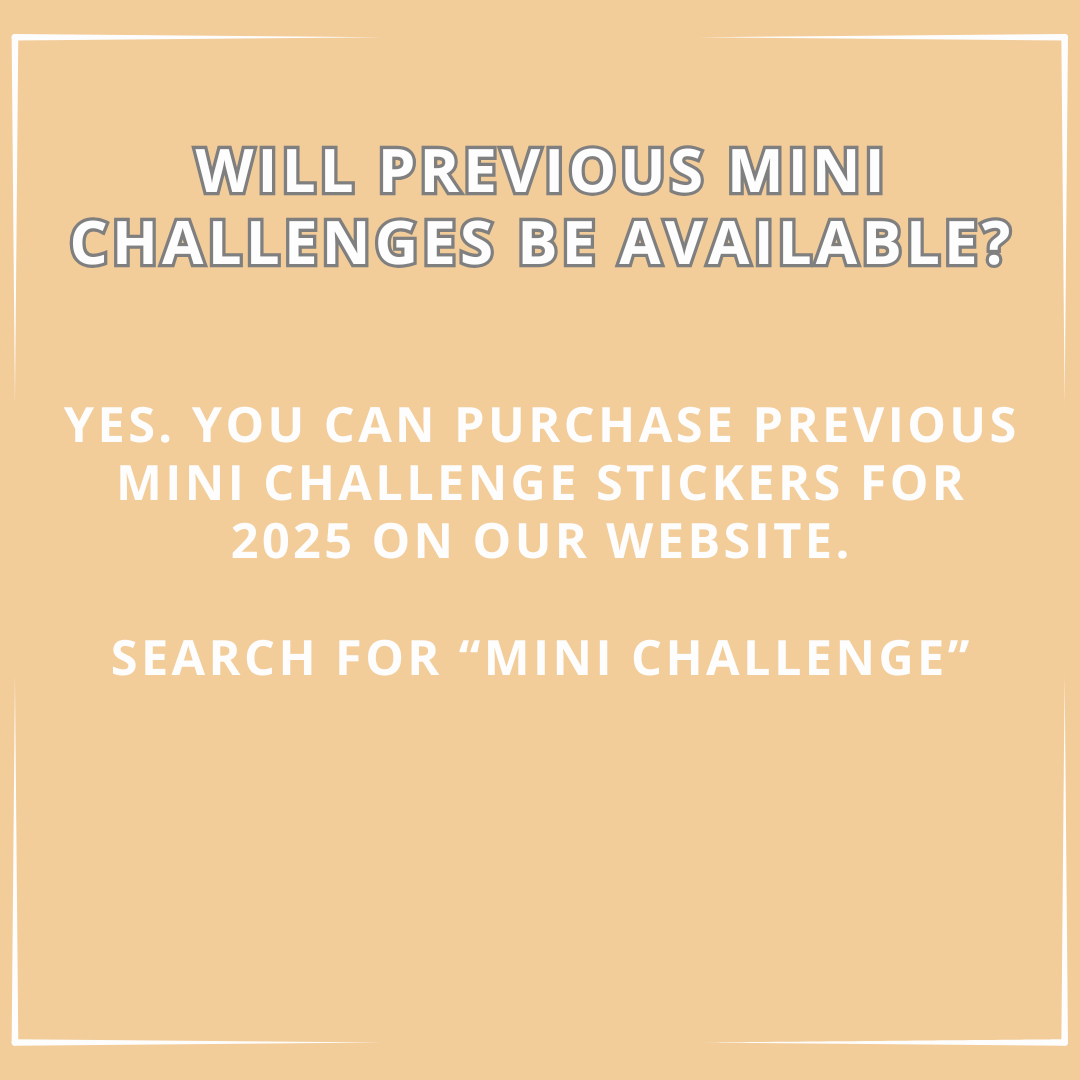 The 52 Book Club Mini Challenge Sticker Set - May 2025
