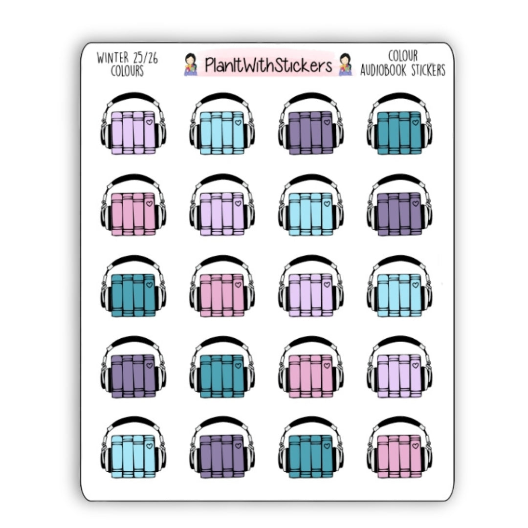 Audiobook Icons - Winter 2025 Bookish Collection