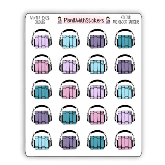 Audiobook Icons - Winter 2025 Bookish Collection