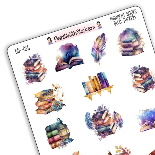 Majestic Books Deco Stickers