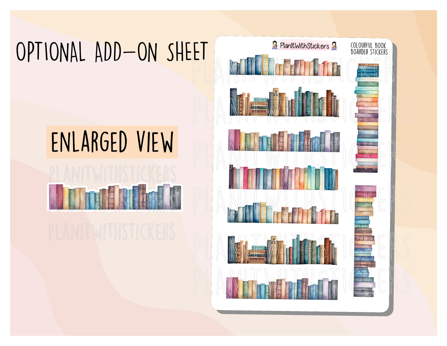 2024 ReadWithAllison Reading Challenge Planner Sticker Kit Planner Stickers for Book Journal and Planner