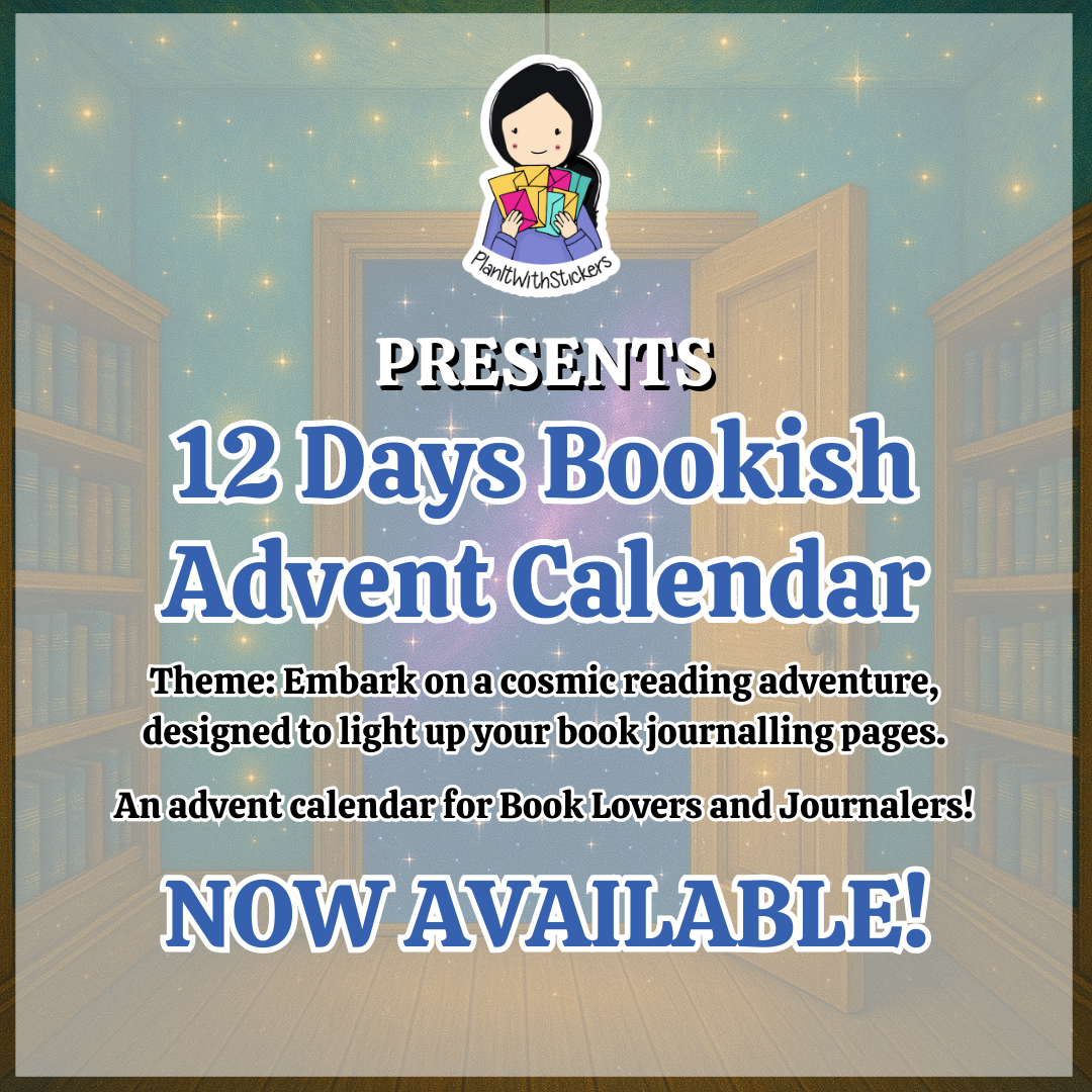 12 Days Bookish Advent Calendar – Cosmic Reading Adventure 2025