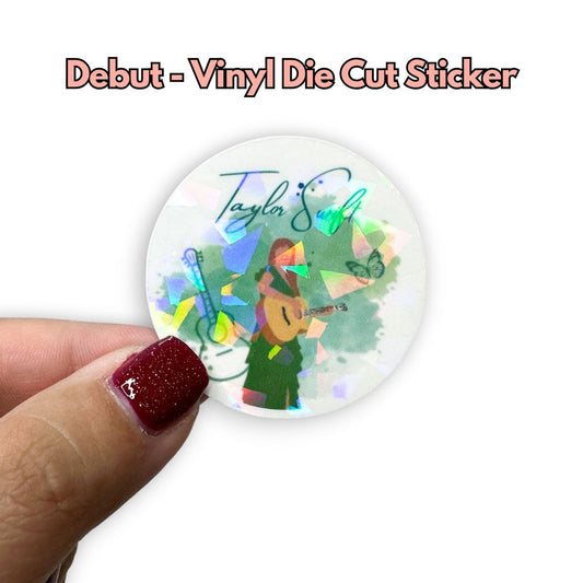 Eras Circle Vinyl Stickers - The Showgirl Collection (11 Eras Available)