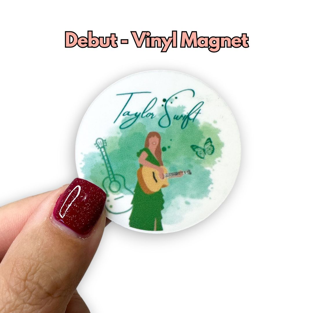 Eras Circle Vinyl Magnets - The Showgirl Collection (11 Eras Available)