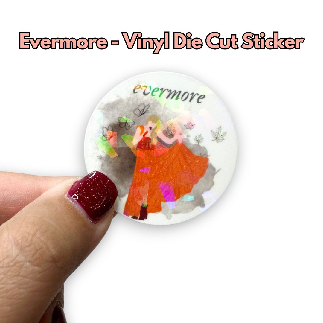 Eras Circle Vinyl Stickers - The Showgirl Collection (11 Eras Available)