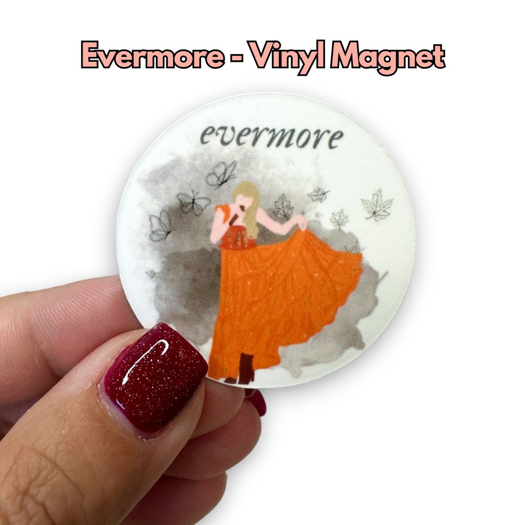 Eras Circle Vinyl Magnets - The Showgirl Collection (11 Eras Available)