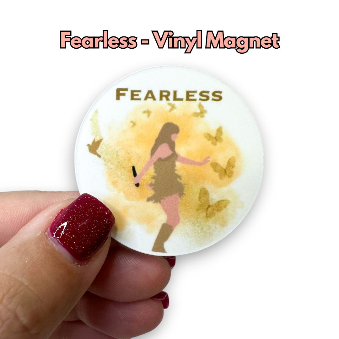 Eras Circle Vinyl Magnets - The Showgirl Collection (11 Eras Available)