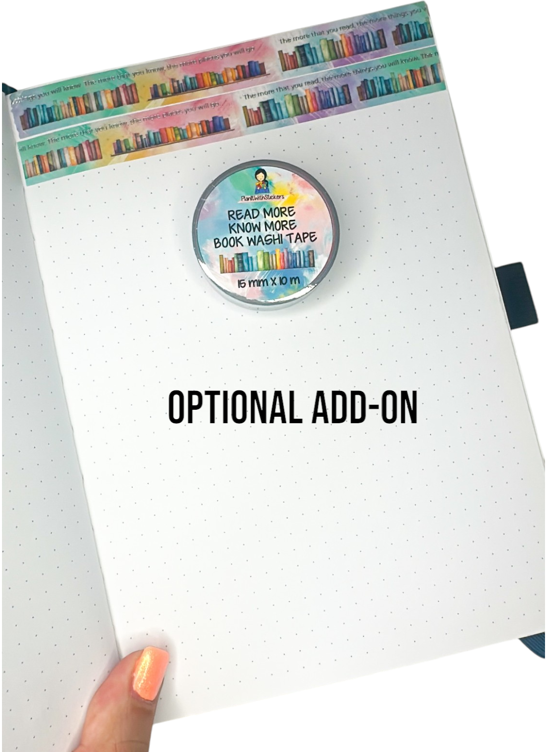 2021 - The 52 Book Club Reading Challenge Prompt Stickers for Reading Planners and Reading Journals