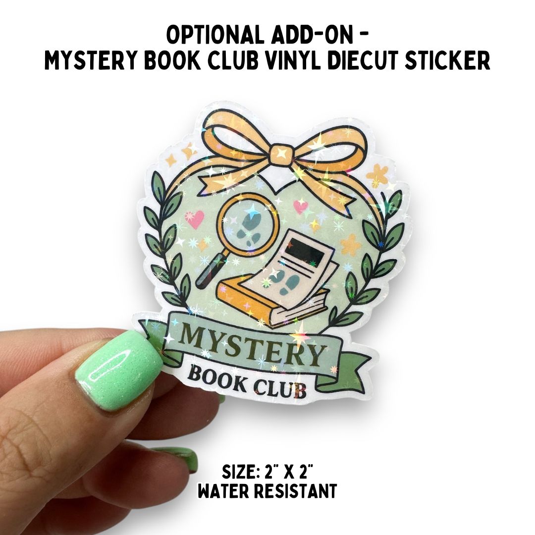 The 52 Book Club's Mystery Genre Reading Challenge Sticker Set