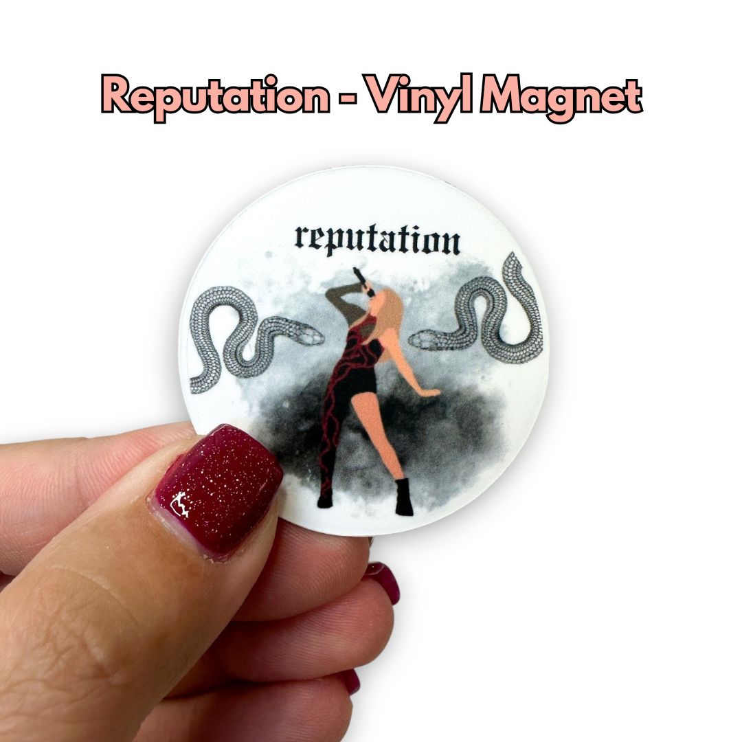 Eras Circle Vinyl Magnets - The Showgirl Collection (11 Eras Available)