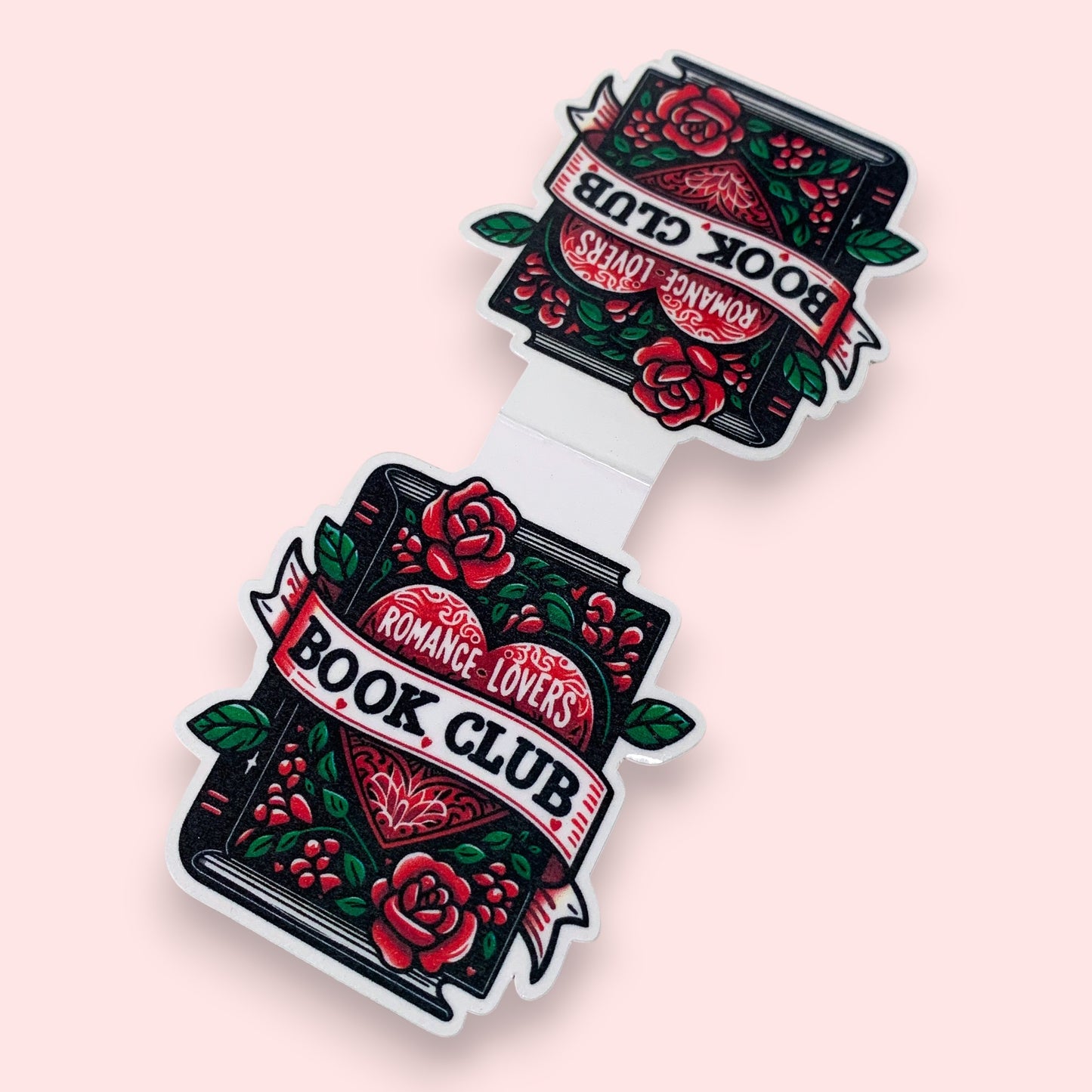 Romance Lovers Book Club Magnetic Bookmark
