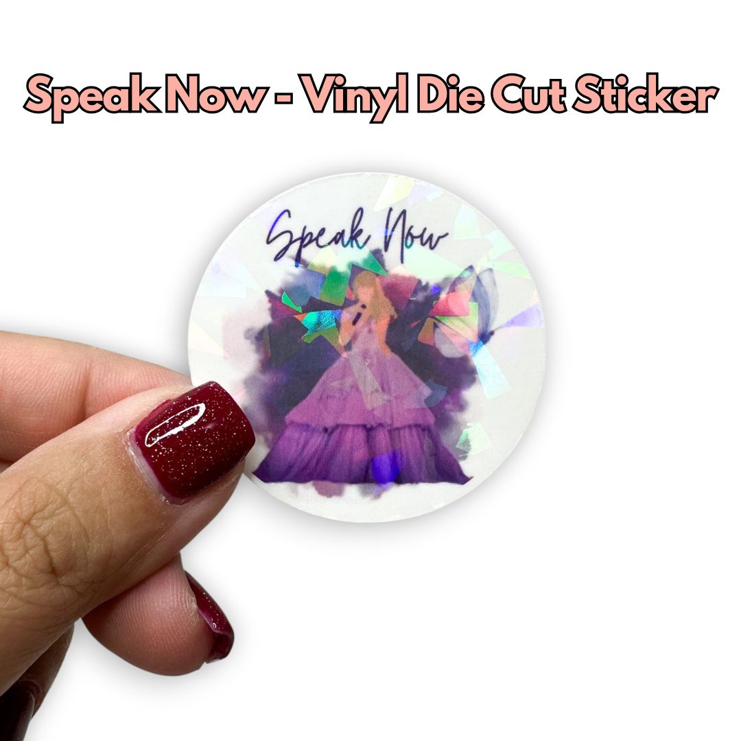 Eras Circle Vinyl Stickers - The Showgirl Collection (11 Eras Available)