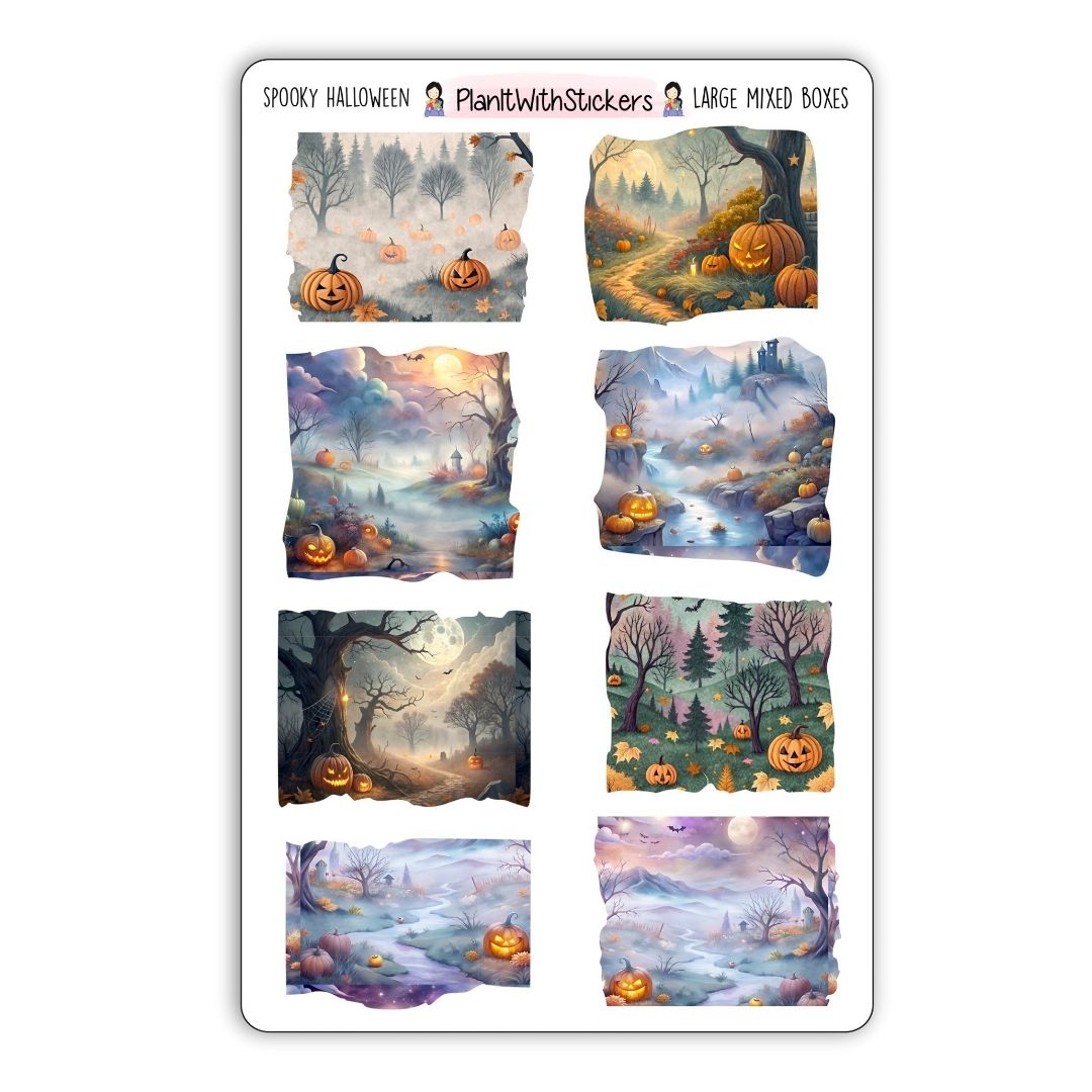Spooky Halloween – Large Mixed Boxes – Fall 2025 Collection