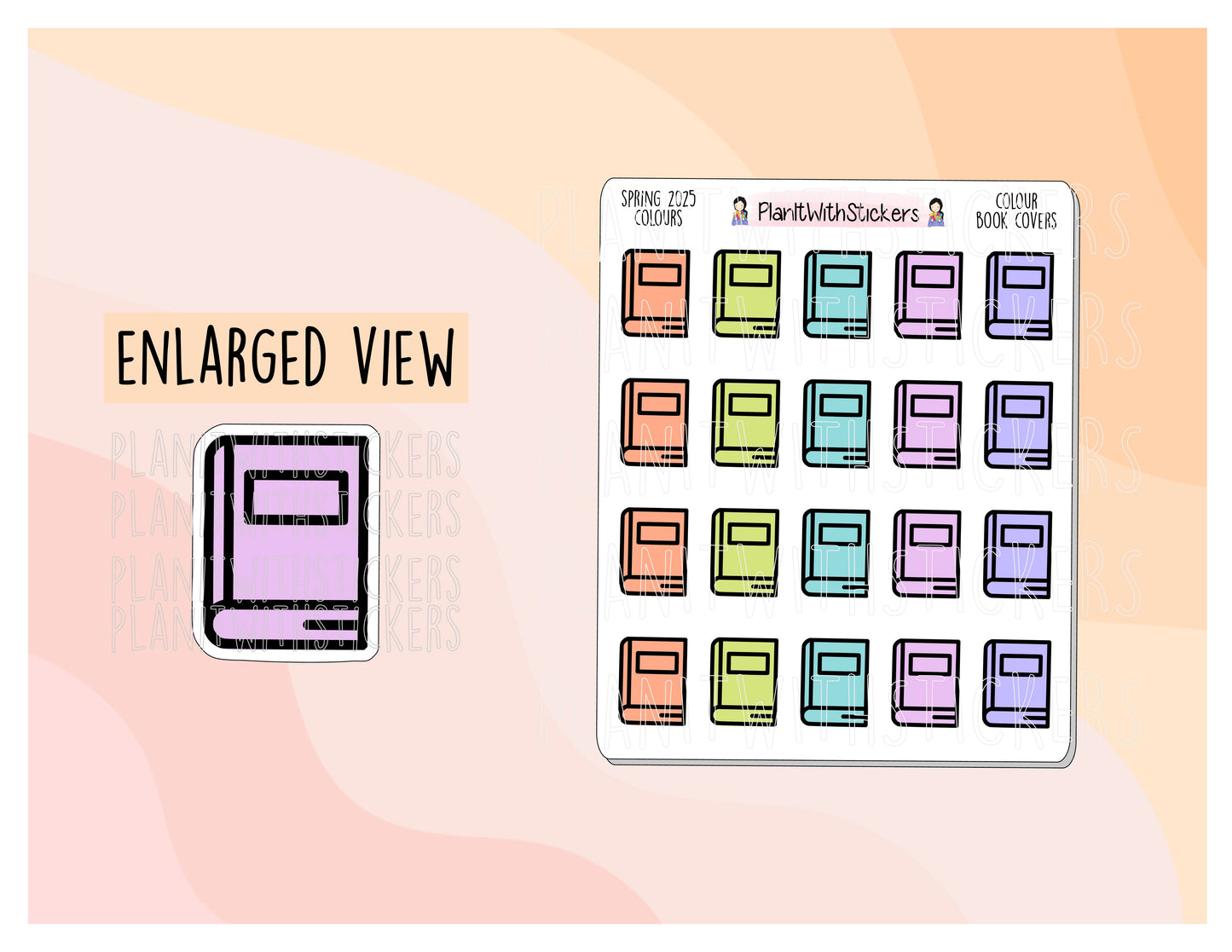 Book Covers - Spring 2025 Colours