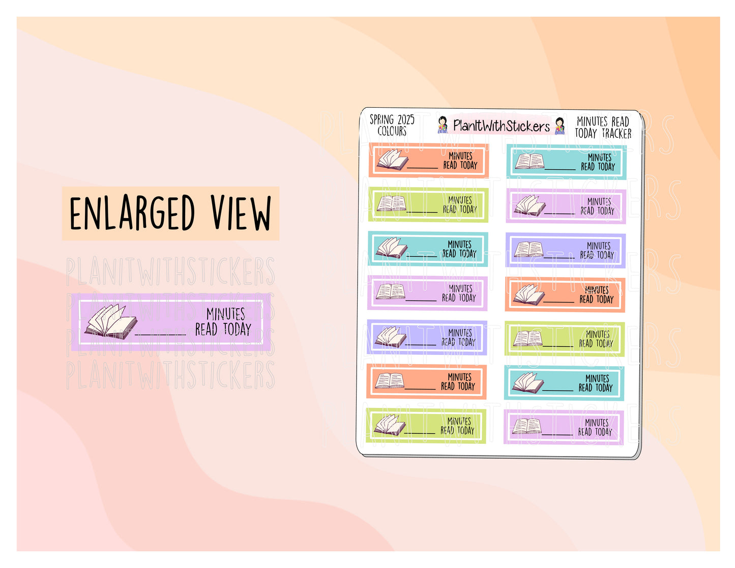 Minutes Read Quarter Box - Spring 2025 Colours