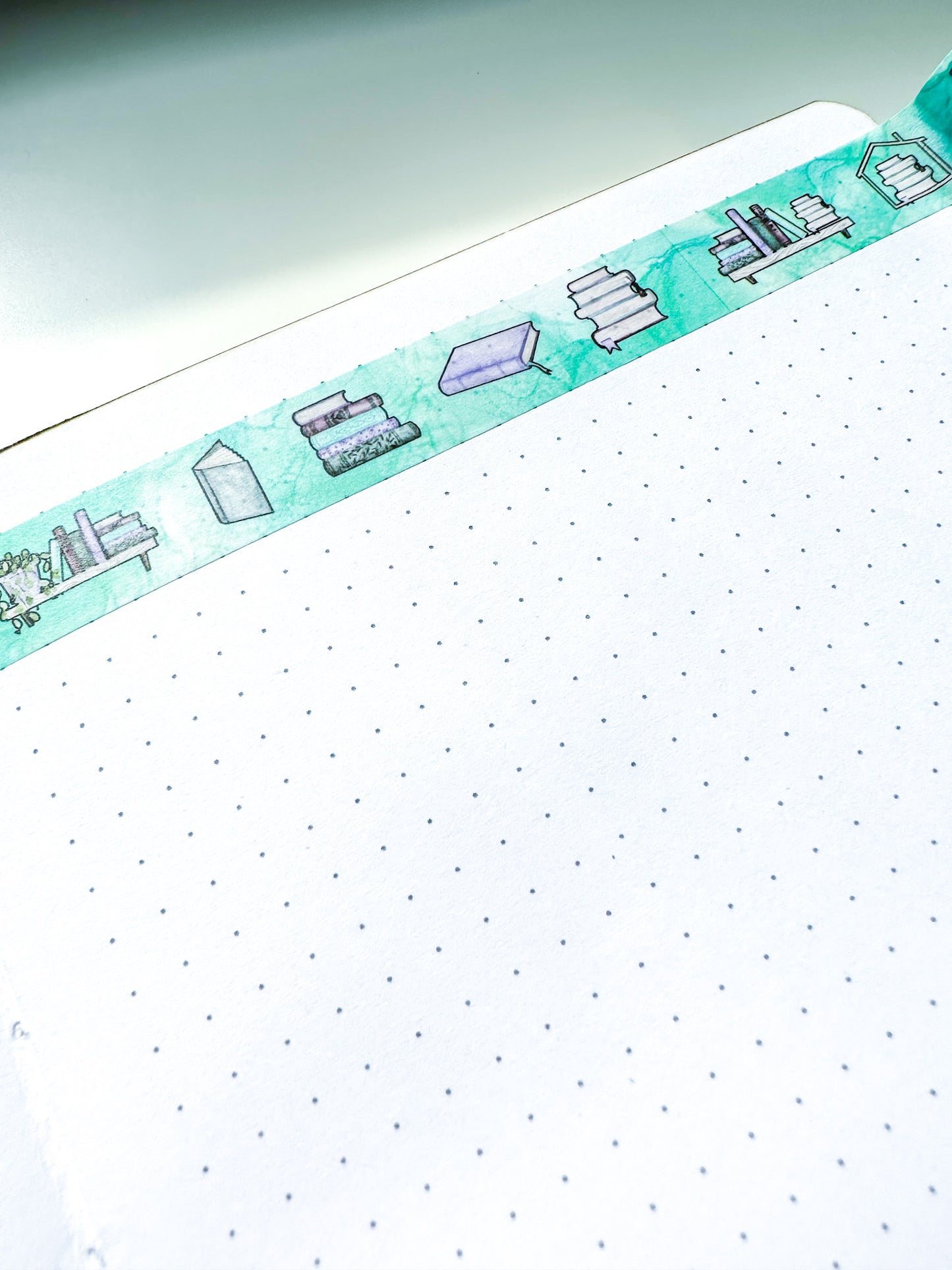 "Bookish Things" Books and Reading Washi Tape Roll