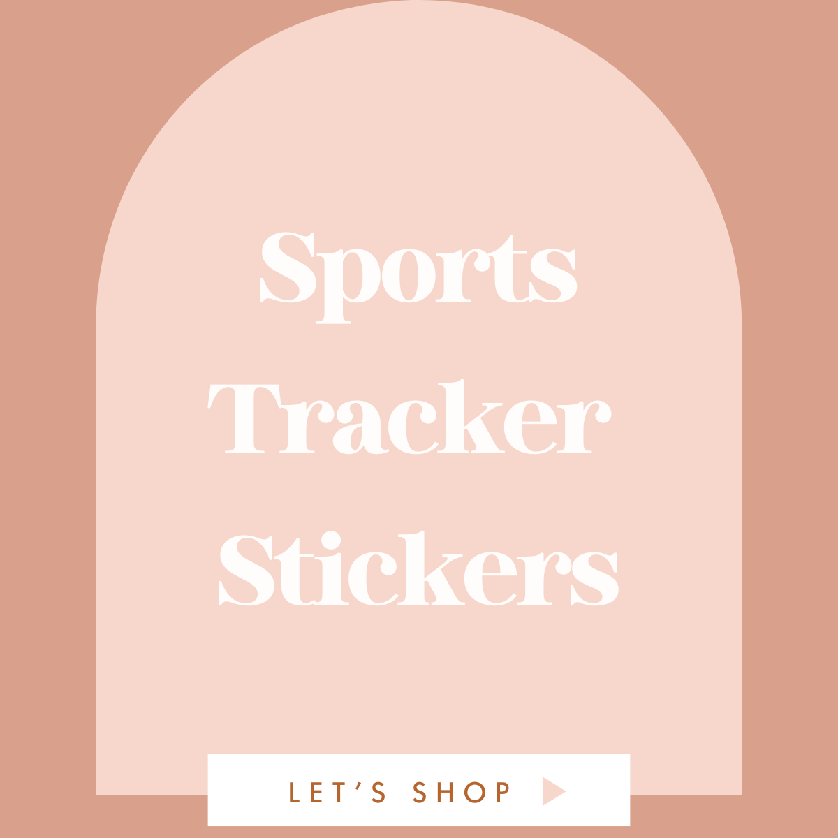 SPORTS TRACKER STICKERS