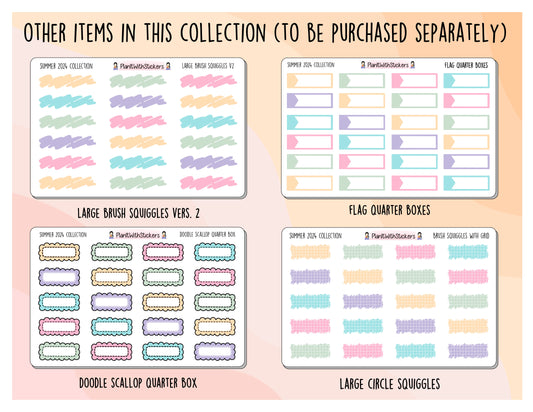 a printable planner sticker for planner stickers