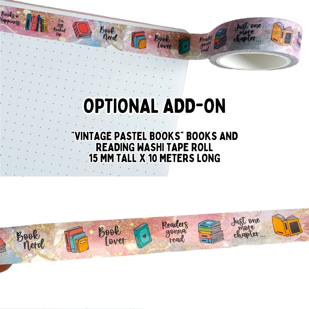 2026 - The 52 Book Club Reading Challenge Prompt Sticker Set for Planners and Journals