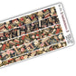 Vintage Floral Bookshelf Washi Strips - Long Strips