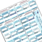 High Seas - The 52 Book Club Reading Challenge Prompt Sticker Set