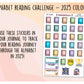 2025 Alphabet Reading Challenge - 2025 Colours