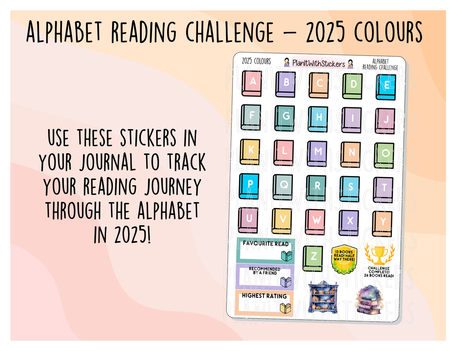 2025 Alphabet Reading Challenge - 2025 Colours