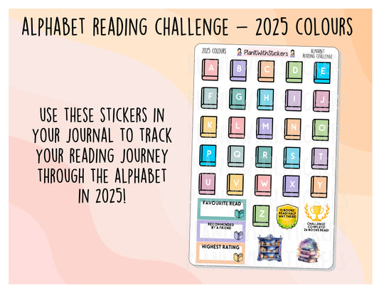 2025 Alphabet Reading Challenge - 2025 Colours