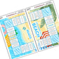 Game Board Stickers - The 52 Book Club's Beach Read Challenge (Summer 2026)