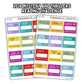 2026 Mysteries and Thrillers Reading Challenge Stickers