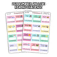 2026 Romance and Love Reading Challenge Stickers