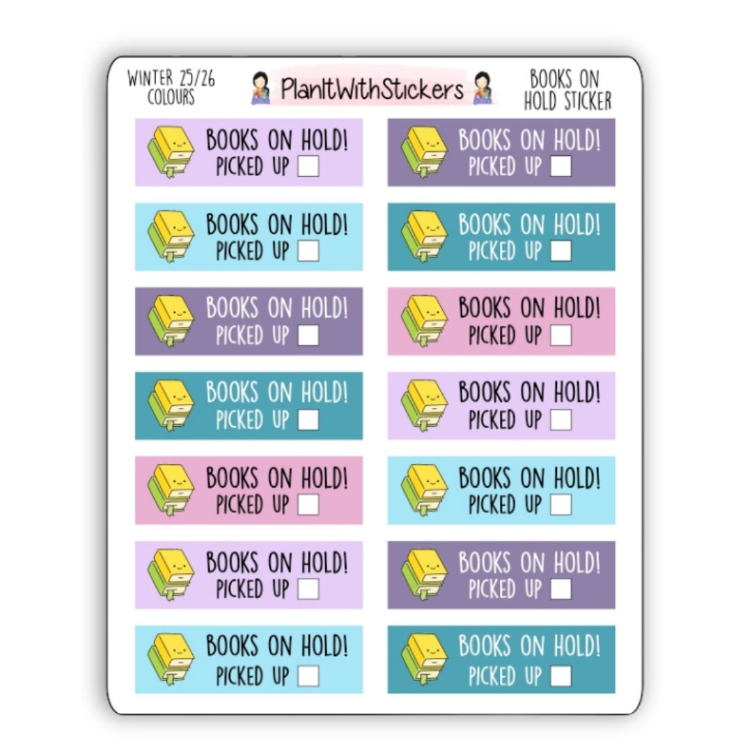 Library Books On Hold - Winter 2025 Bookish Collection