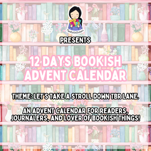 EARLY BIRD PREORDER - 12 Days Bookish Advent Calendar (No Discounts, Please Read Description!)