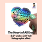 The Heart of All Eras Ta*lor Sw*ft Reading Bookish Vinyl Diecut Sticker