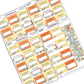 2020 - The 52 Book Club Reading Challenge Prompt Sticker Set