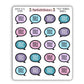 "Title" Bookish Bubbles Reading Sticker- Winter 2025 Bookish Collection