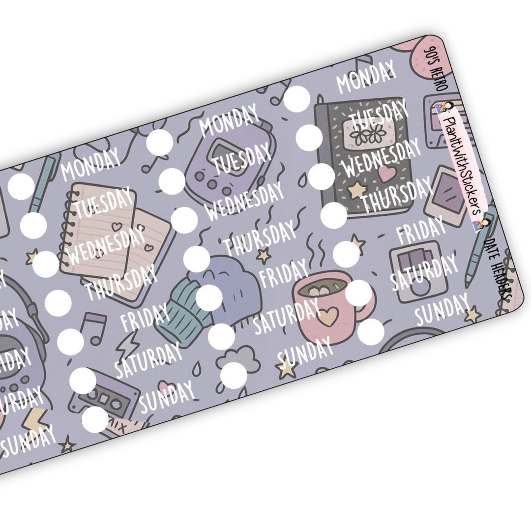 90's Retro *LIMITED EDITION* Sticker Collection - A La Carte (Day 1)