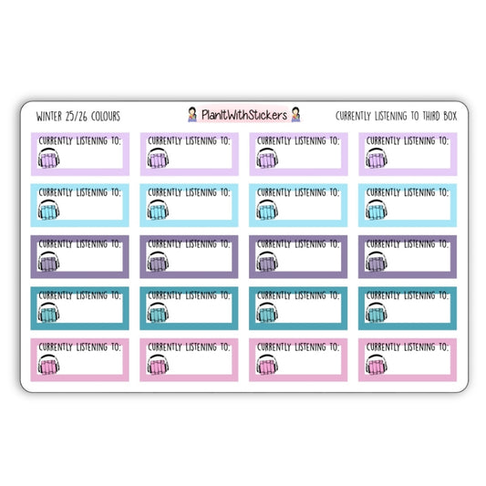 Currently Listening To Audiobook Box - Winter 2025 Bookish Collection