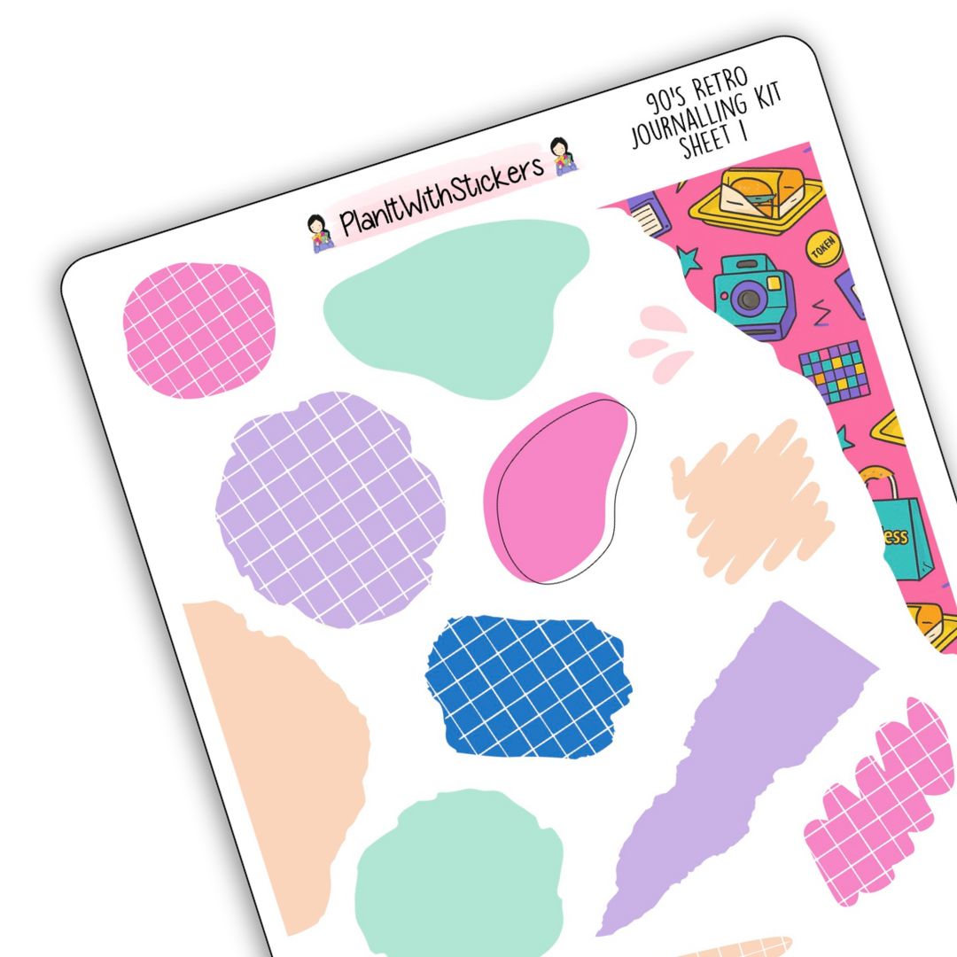 90's Retro *LIMITED EDITION* Sticker Collection - FULL BUNDLE