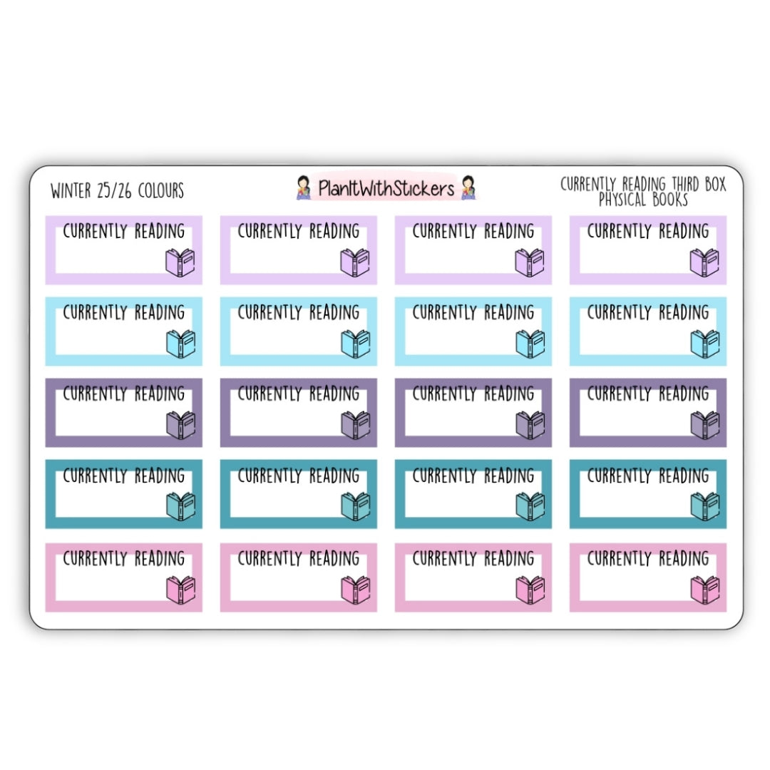 Currently Reading Physical Book Box - Winter 2025 Bookish Collection