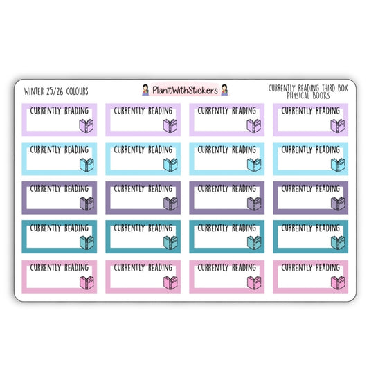 Currently Reading Physical Book Box - Winter 2025 Bookish Collection