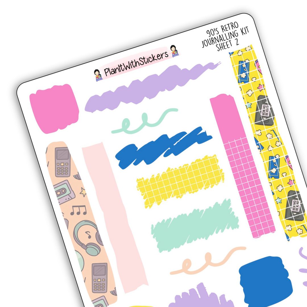 90's Retro *LIMITED EDITION* Sticker Collection - FULL BUNDLE