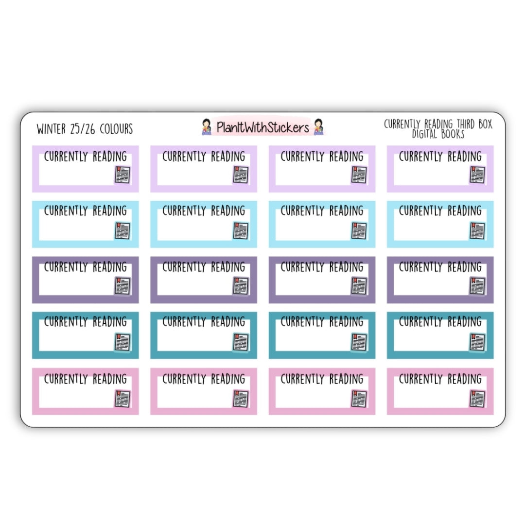 Currently Reading E-Reader Box - Winter 2025 Bookish Collection