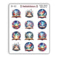 Fantasy Magical Book Deco Stickers - Version 1