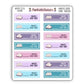 Minutes Read Tracker Sticker - Winter 2025 Bookish Collection