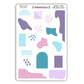 Abstract Shapes Supplemental Stickers - Winter 2025 Colours (2 sheets available)