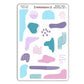Abstract Shapes Supplemental Stickers - Winter 2025 Colours (2 sheets available)