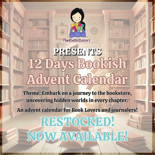 WAITLIST: 12 Days Bookish Advent Calendar (No Discounts, Please Read Description!!)