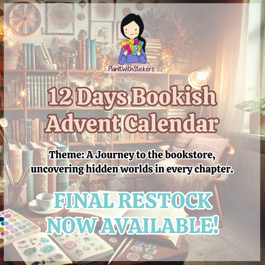 SOLD OUT - 12 Days Bookish Advent Calendar (No Discounts, Please Read Description!!)